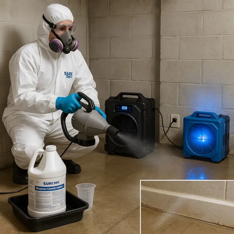 Sanitization and Odor Removal process in Mill Valley, CA